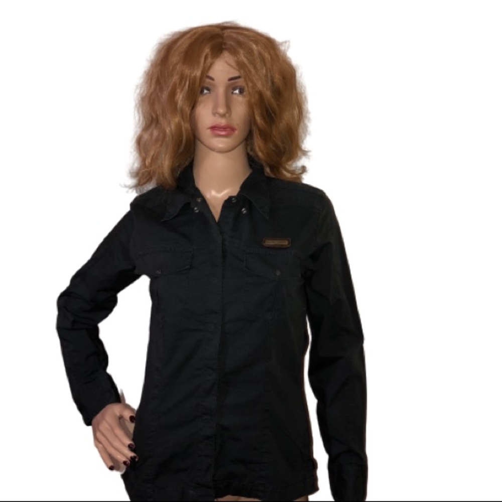 Womens Harley Davidson Motors Button Down Shirt